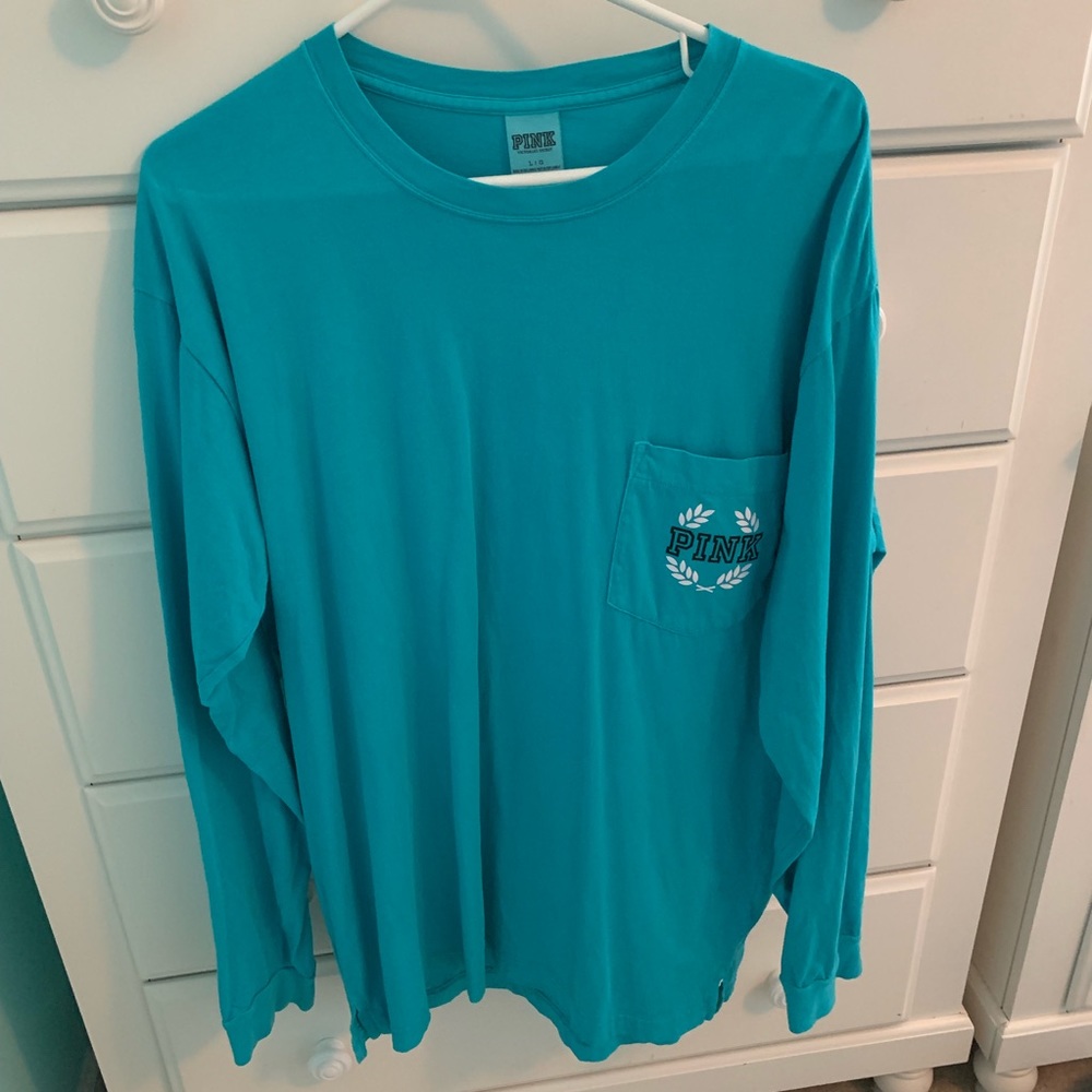 VS Pink Long Sleeve Tee